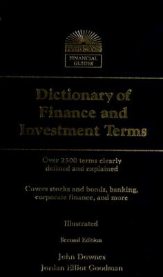 Dictionary of finance and investment terms