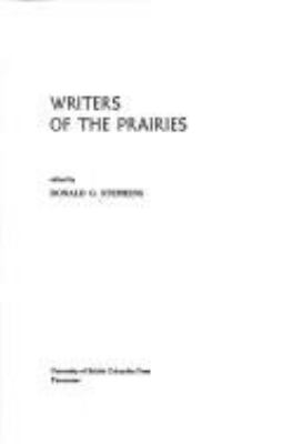 Writers of the prairies,