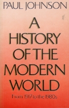 A history of the modern world : from 1917 to the 1980s