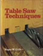 Table saw techniques