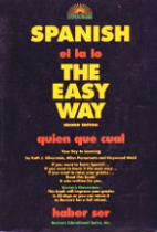 Barron's Spanish the easy way