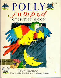 Polly jumped over the moon