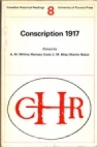 Conscription 1917 : essays