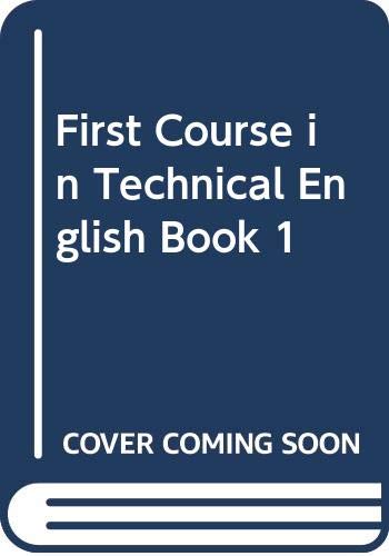 A first course in technical English, Students' book.