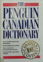 The Penguin Canadian dictionary