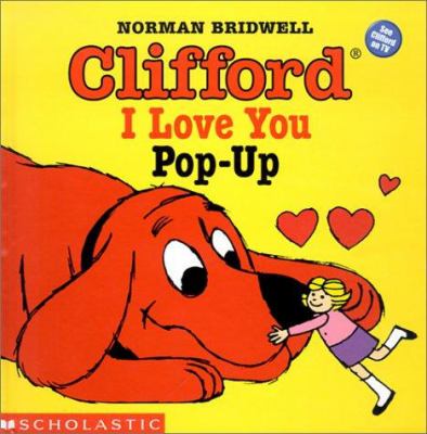 Clifford I love you pop-up
