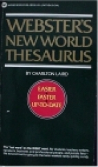 Webster's New World thesaurus