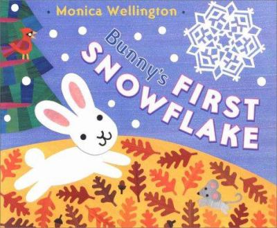 Bunny's first snowflake