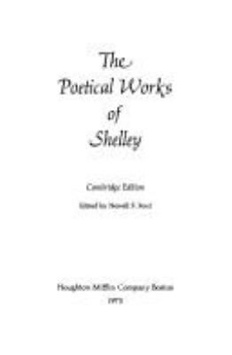 The poetical works of Shelley