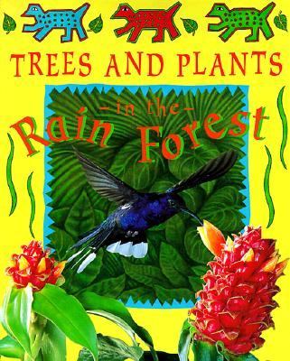 Trees and plants in the rain forest