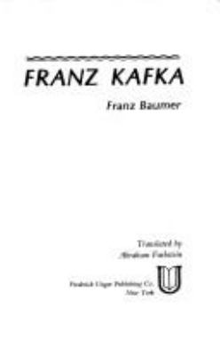 Franz Kafka.