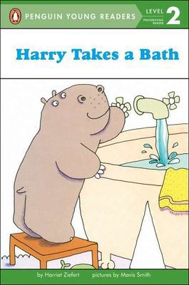 Harry takes a bath