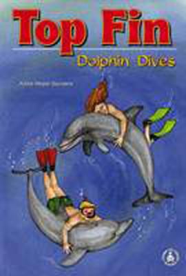 Top fin : dolphin dives