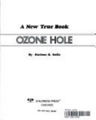 The ozone hole