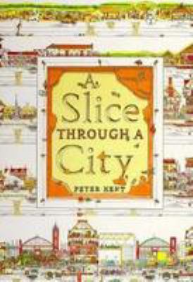 A slice through a city