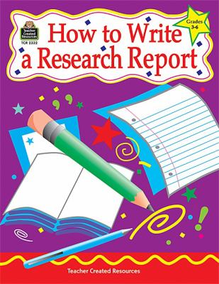 How to write a research report