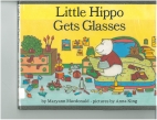 Little Hippo gets glasses