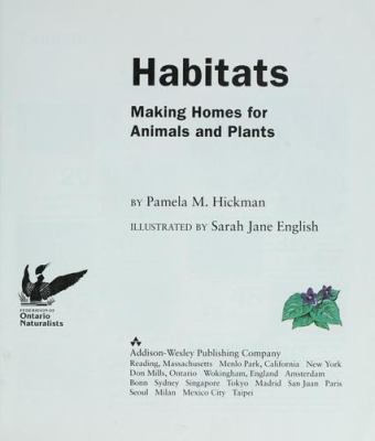 Habitats : making homes for animals and plants