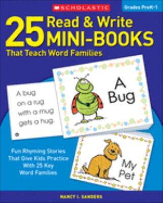 25 read & write mini-books that teach word families