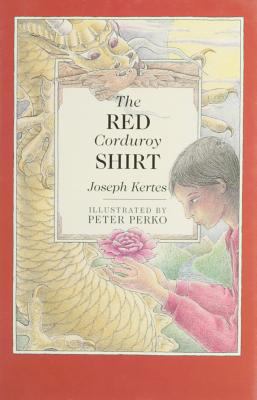 The red corduroy shirt