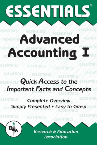 The essentials of advanced accounting I