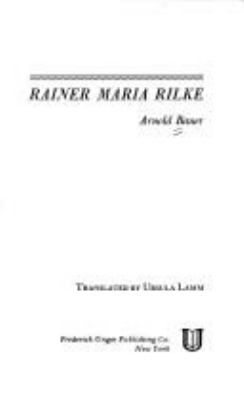 Rainer Maria Rilke