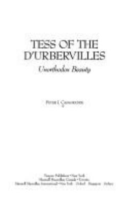 Tess of the d'Urbervilles : unorthodox beauty