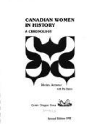 Canadian women in history : a chronology