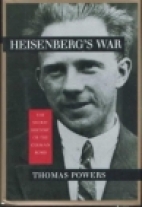 Heisenberg's war : the secret history of the German bomb