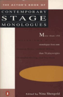 The Actor's book of contemporary stage monologues