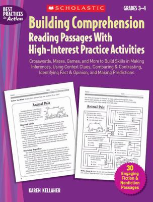 Building comprehension, reading passages with high-interest practice activities : Grades 3-4