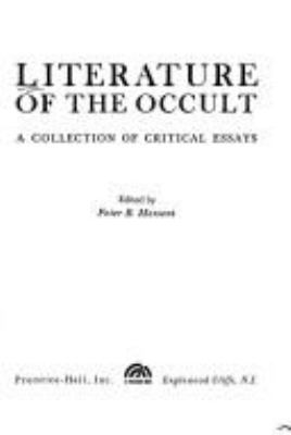 Literature of the occult ; a collection of critical essays