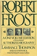 Robert Frost, a biography