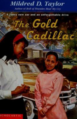 The gold Cadillac