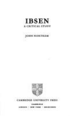 Ibsen: a critical study