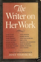 The Writer on her work. Vol. II. New essays in new territory /