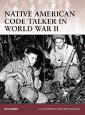 Native American code talker in World War II