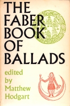 The Faber book of ballads;