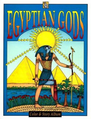 Egyptian gods : color & story album
