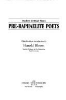 The Pre-Raphaelite poets
