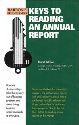 Keys to reading an annual report