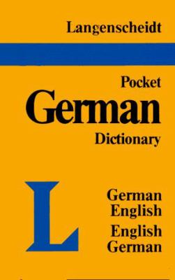 Langenscheidt's pocket German dictionary. German-English, English-German /