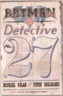 Batman : detective no. 27