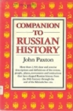 Companion to Russian history