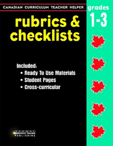 Rubrics & checklists : grades 1-3