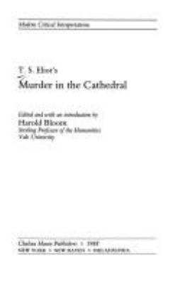 T.S. Eliot's Murder in the cathedral