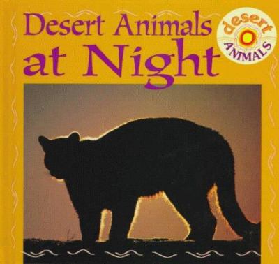 Desert animals at night