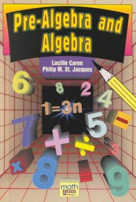Pre-algebra and algebra
