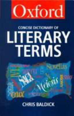 The concise Oxford dictionary of literary terms