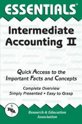 The essentials of intermediate accounting II